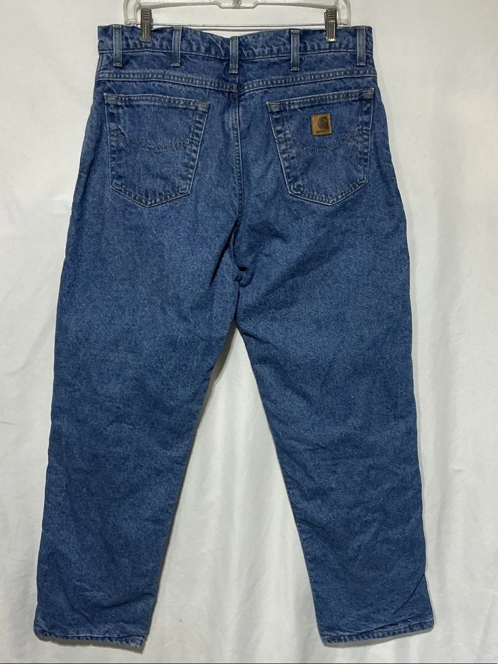 Carhartt Men’s Flannel Lined Jeans Sz 36X32